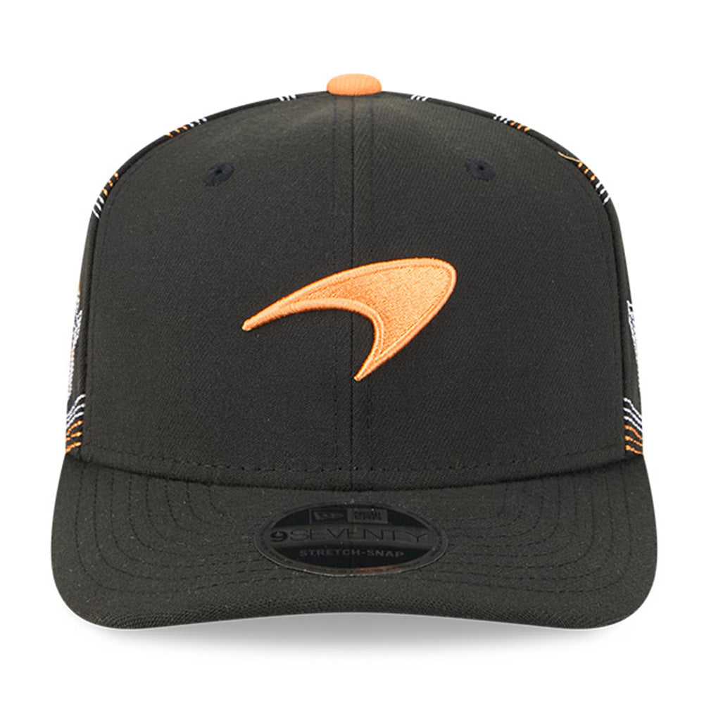 New Era McLaren Racing Austin Race Special Black 9SEVENTY Stretch Snapback Cap