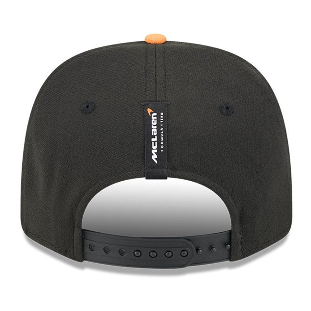 New Era McLaren Racing Austin Race Special Black 9SEVENTY Stretch Snapback Cap