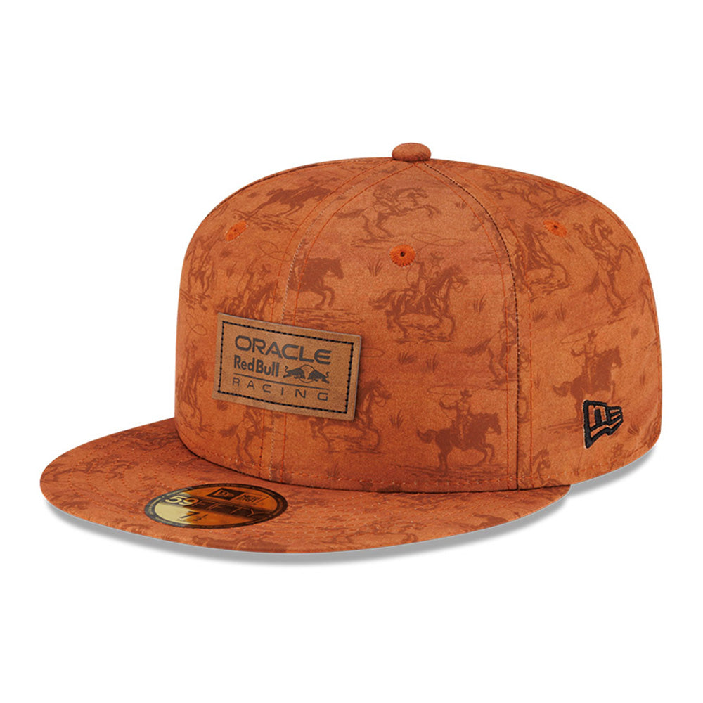 New Era Oracle Red Bull Racing Austin Race Special Rust Copper 59FIFTY Fitted Cap
