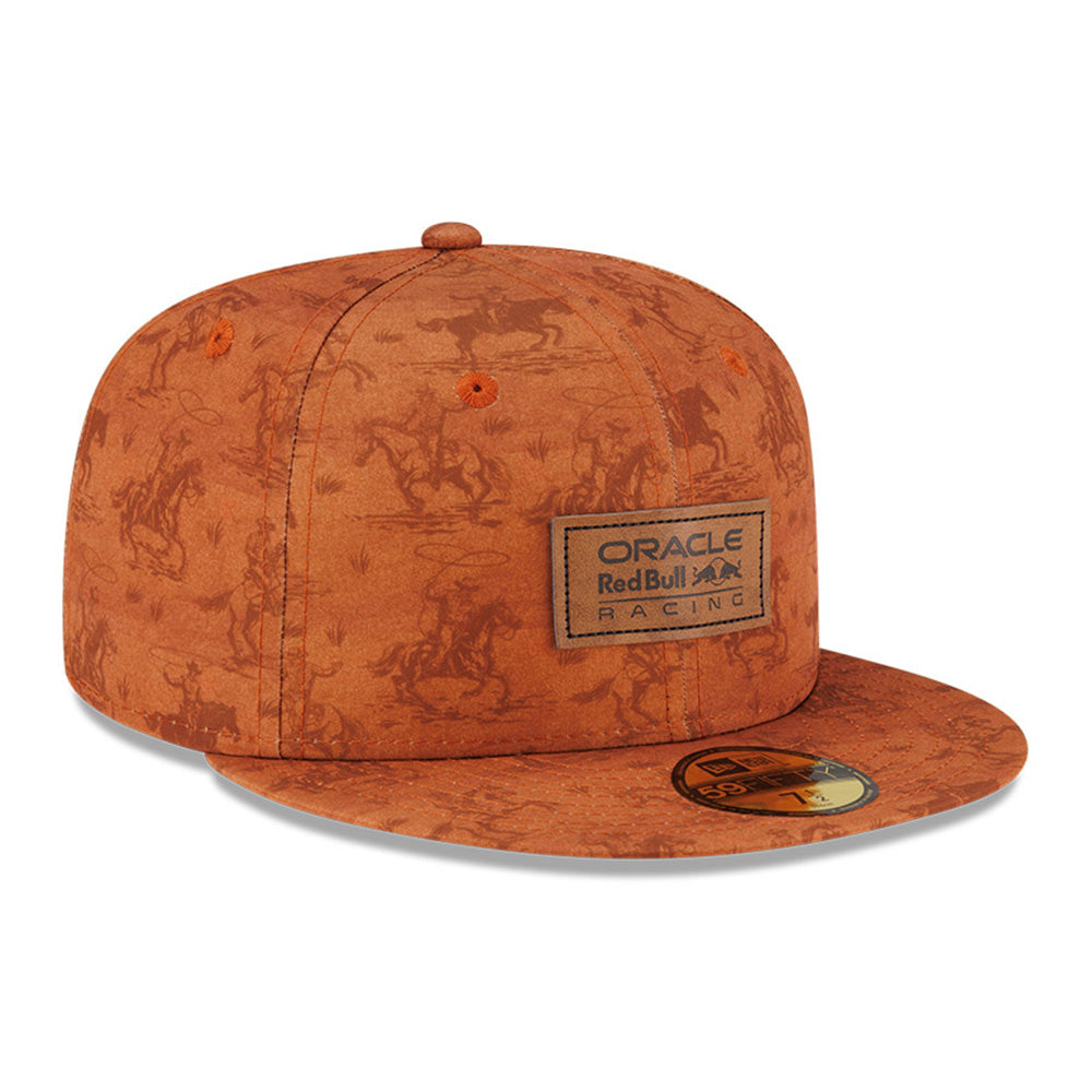 New Era Oracle Red Bull Racing Austin Race Special Rust Copper 59FIFTY Fitted Cap