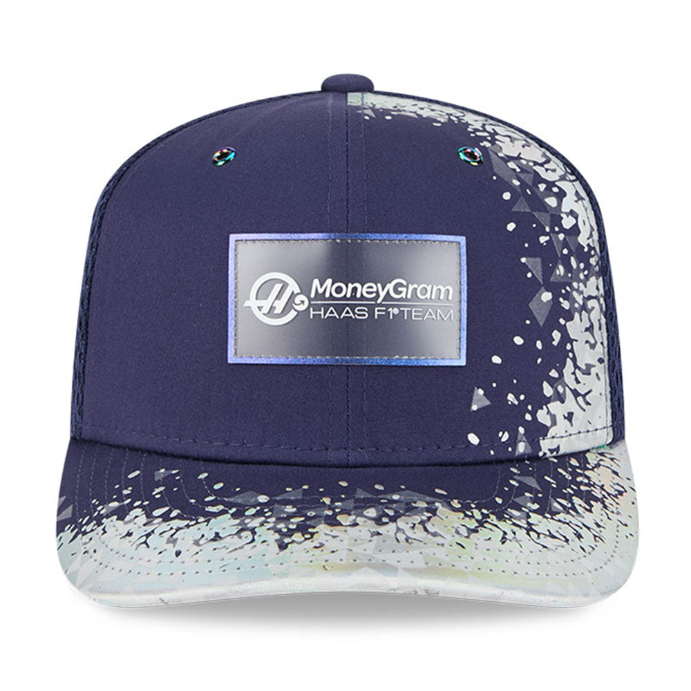 New Era HAAS F1 Team Las Vegas Race Special Navy 9SEVENTY Stretch Snapback Cap