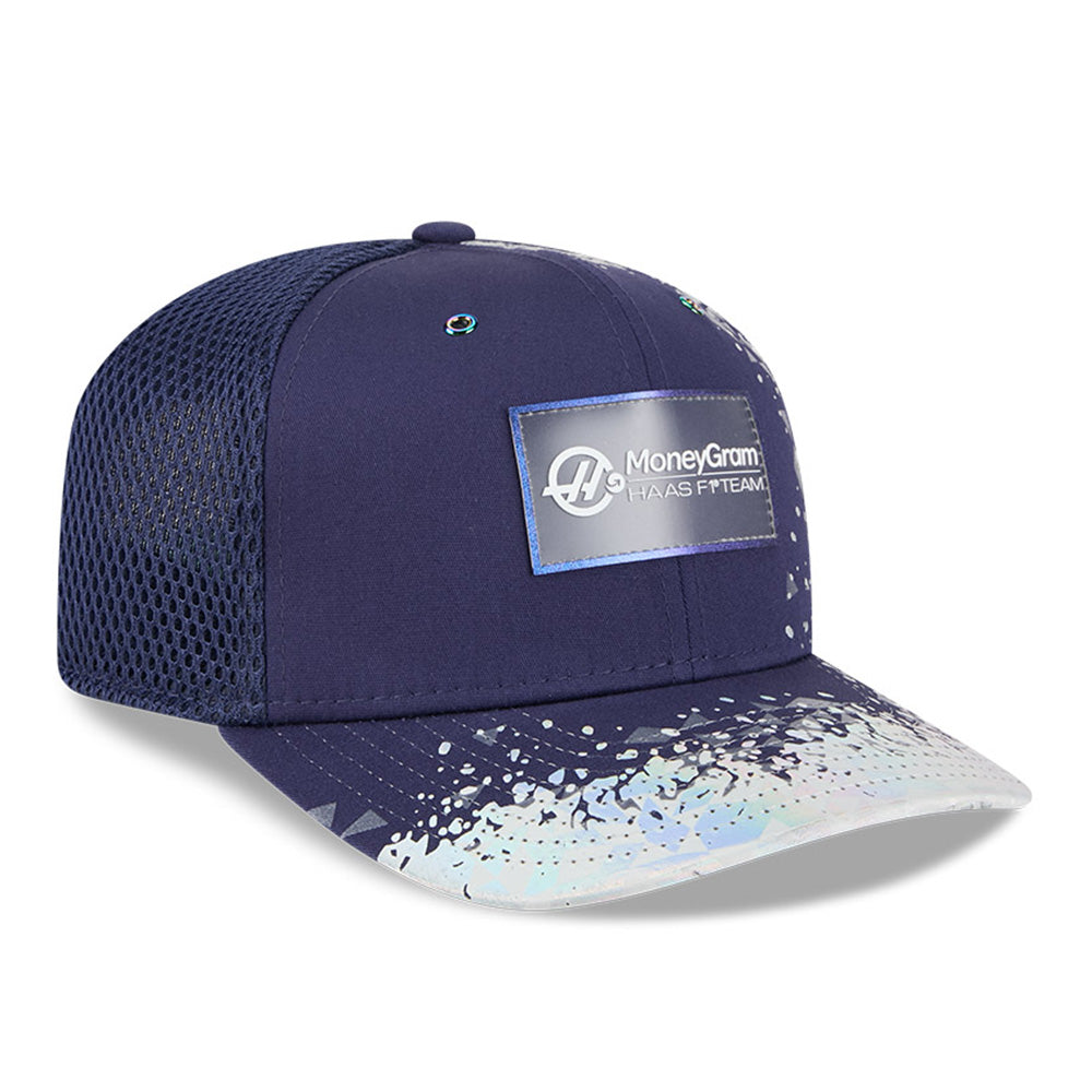 New Era HAAS F1 Team Las Vegas Race Special Navy 9SEVENTY Stretch Snapback Cap