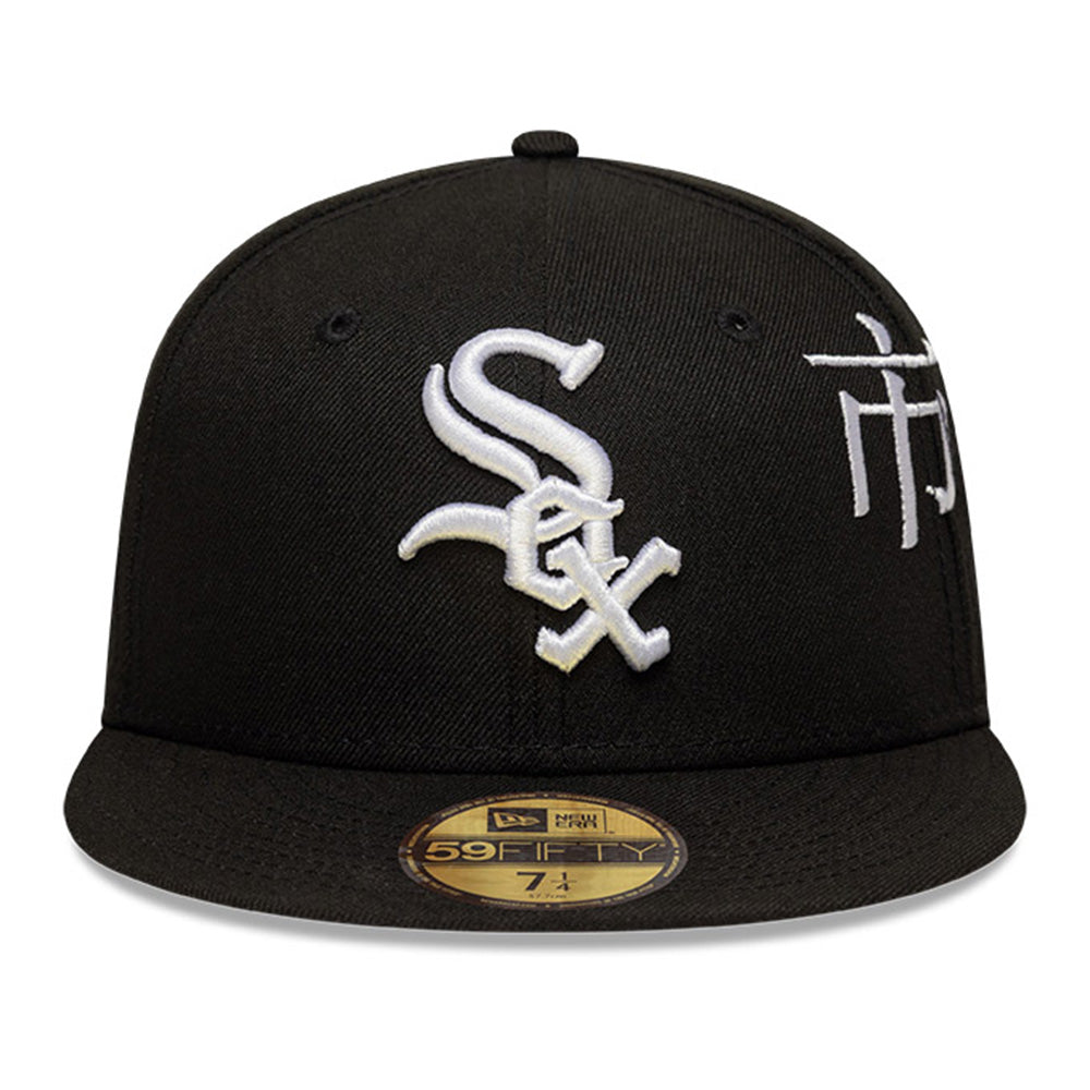 New Era Chicago White Sox Japanese Kanji Black 59FIFTY Fitted Cap