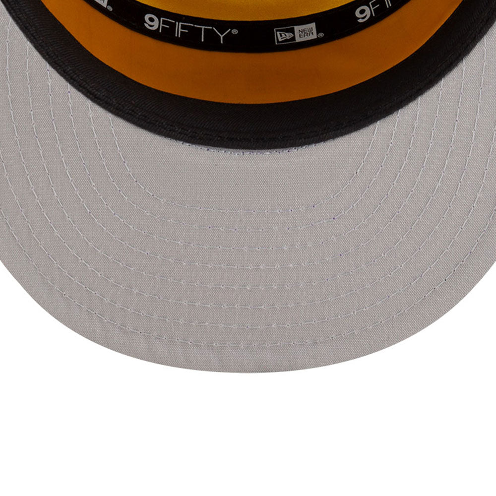 New Era Los Angeles Lakers Tip Off 2025 White Purple 9FIFTY Split Panel Snapback Cap