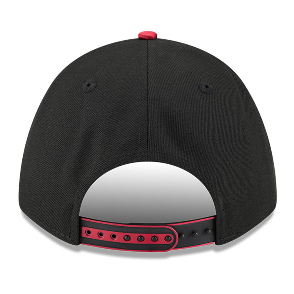 New Era Chicago Bulls Tip Off 2025 White Black 9FORTY M-Crown A-Frame Snapback Cap