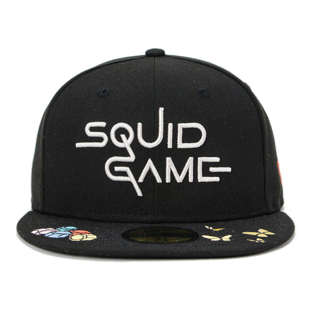 New Era x Squid Game Rear Hit Black 59FIFTY Fitted Cap