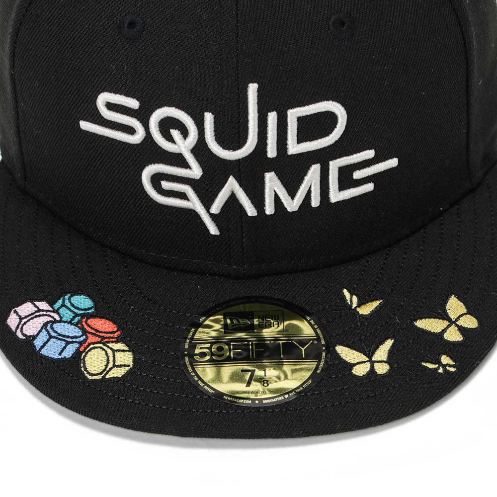 New Era x Squid Game Rear Hit Black 59FIFTY Fitted Cap