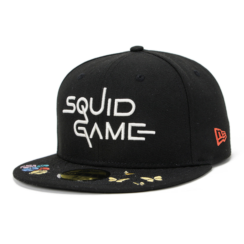 New Era x Squid Game Rear Hit Black 59FIFTY Fitted Cap