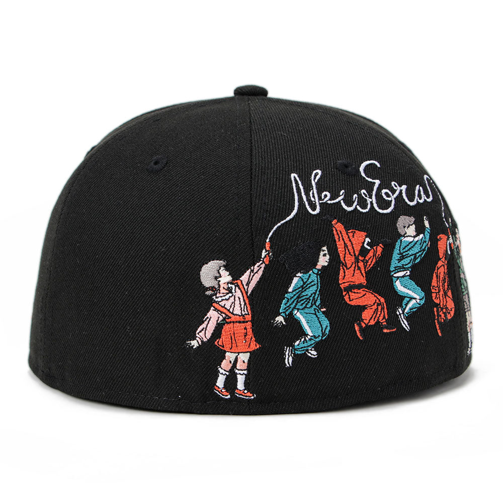 New Era x Squid Game Rear Hit Black 59FIFTY Fitted Cap