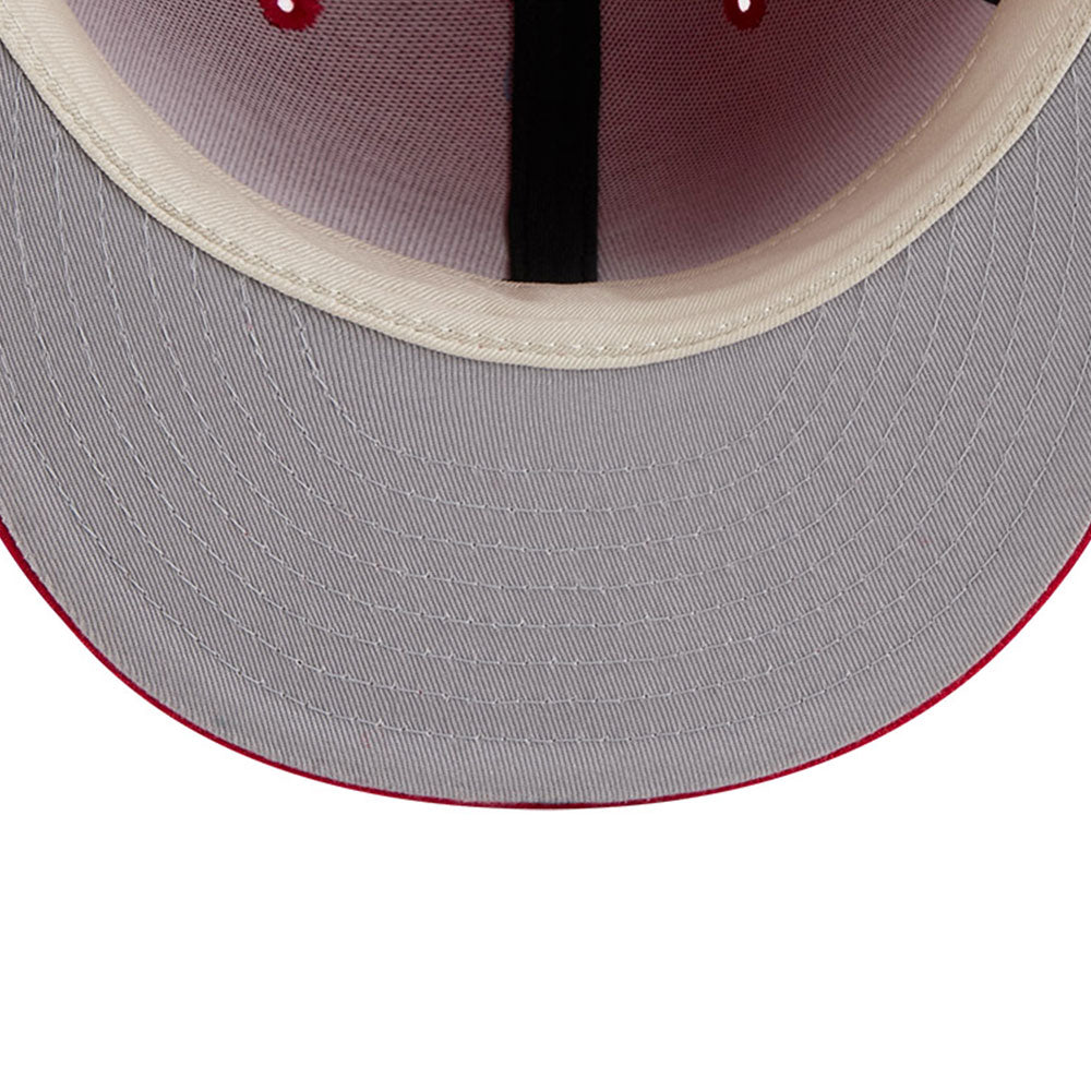New Era x Fear of God Cincinatti Reds MLB Negro League 2025 Scarlet 59FIFTY Fitted Cap (Limited Exclusive)