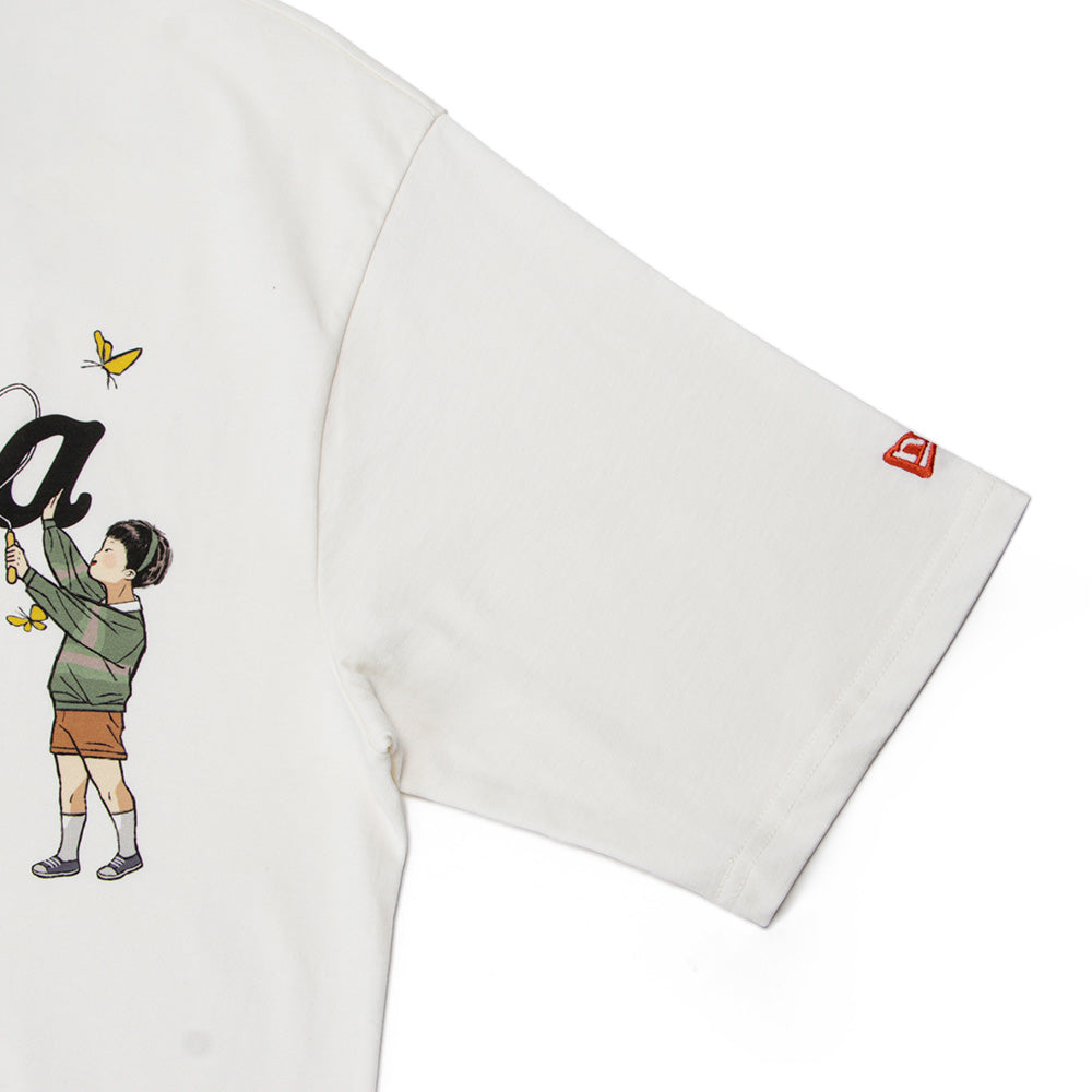 New Era x Squid Game Stone Graphic Oversized Short Sleeve T-Shirt