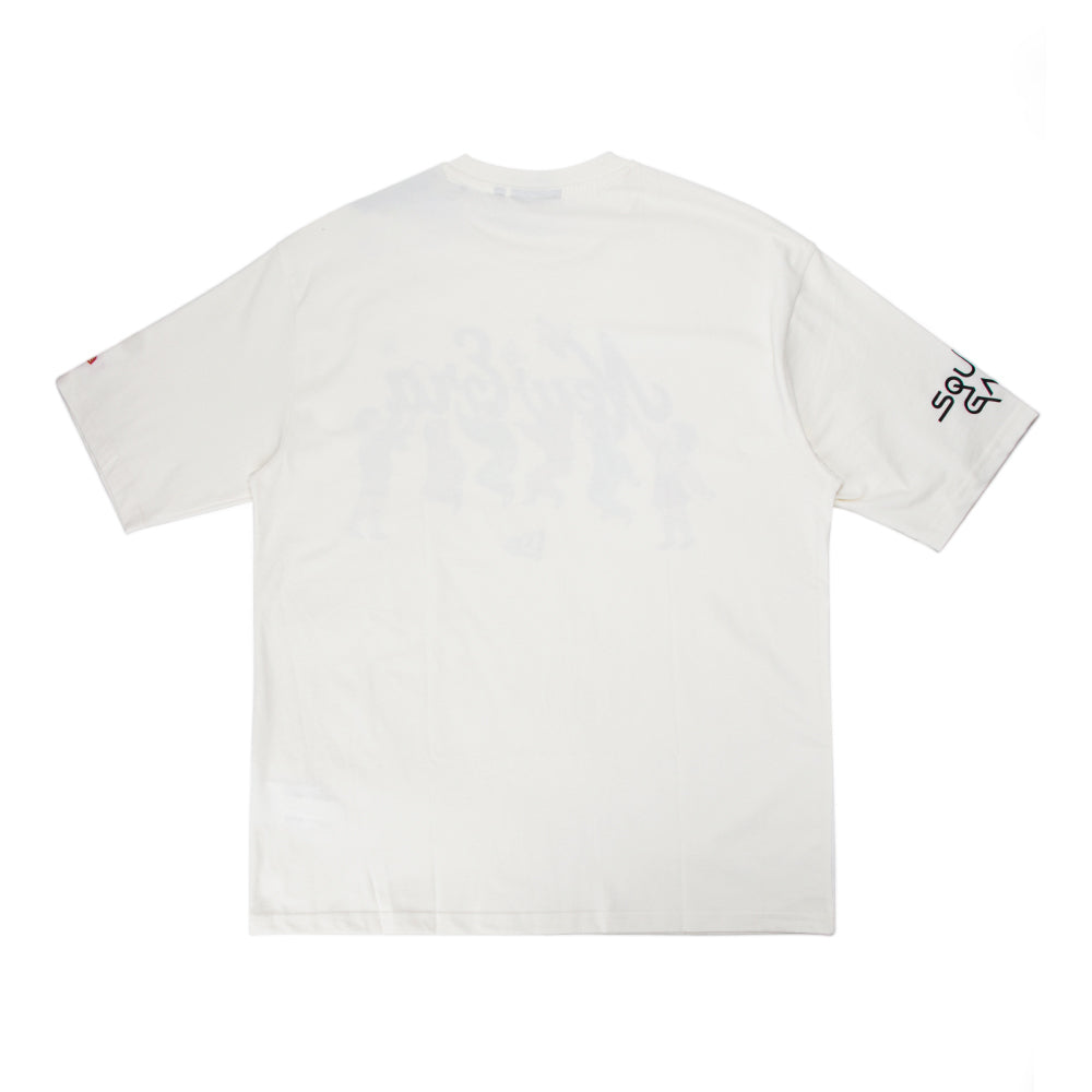 New Era x Squid Game Stone Graphic Oversized Short Sleeve T-Shirt