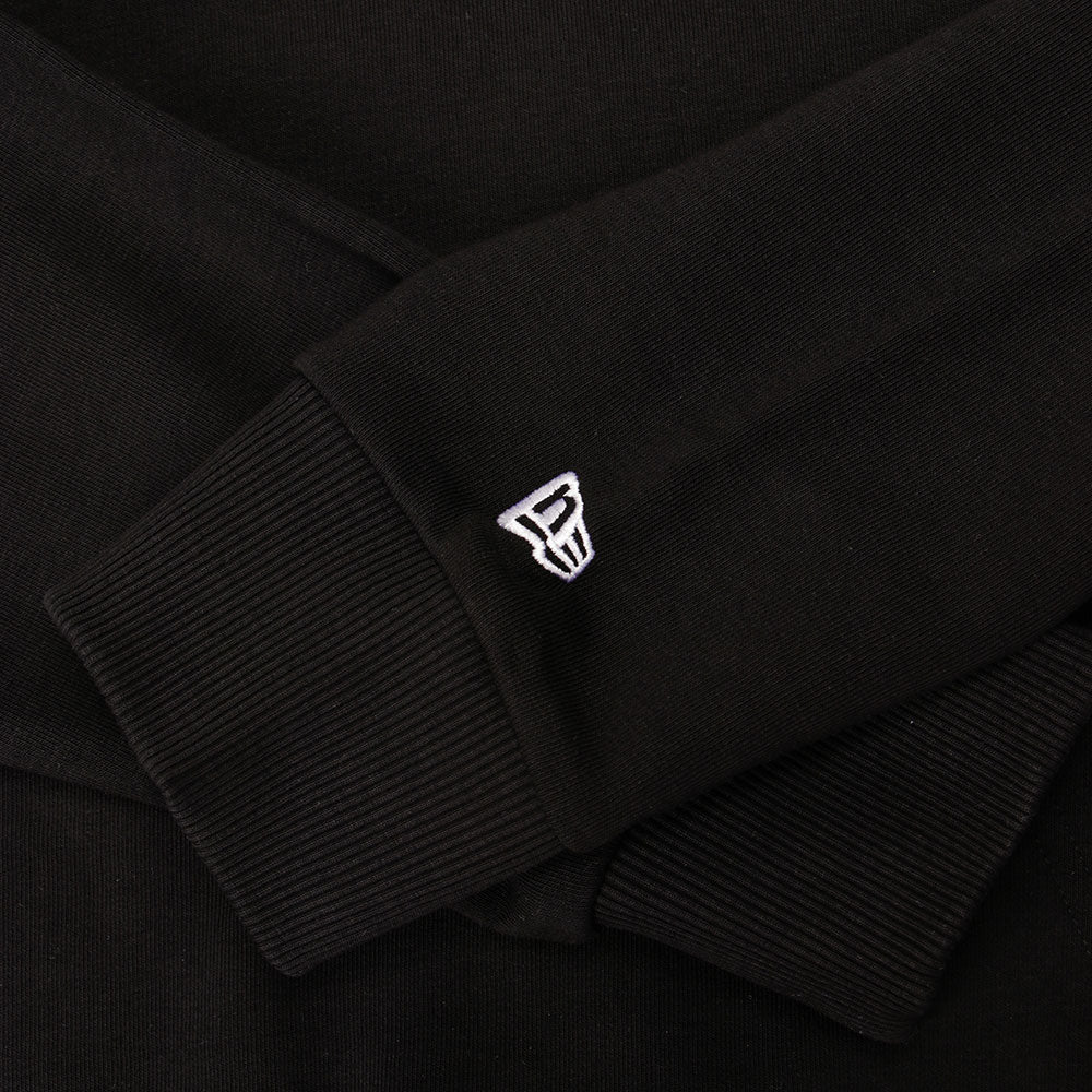 New Era x Squid Game Black Graphic Oversized Hoodie