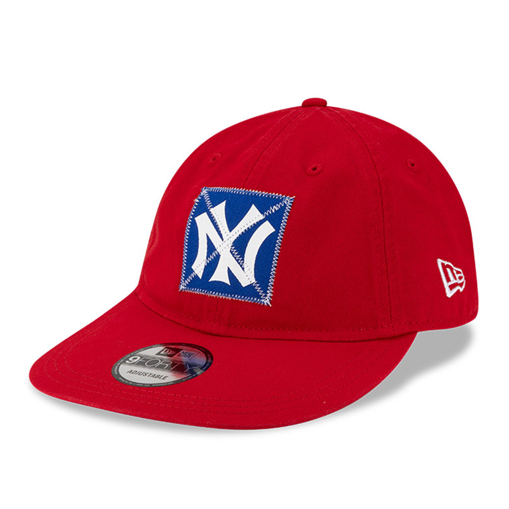 New Era x Ralph Lauren (ONLINE EXCLUSIVE) New York Yankees Red 9FORTY Long Bill Adjustable Cap
