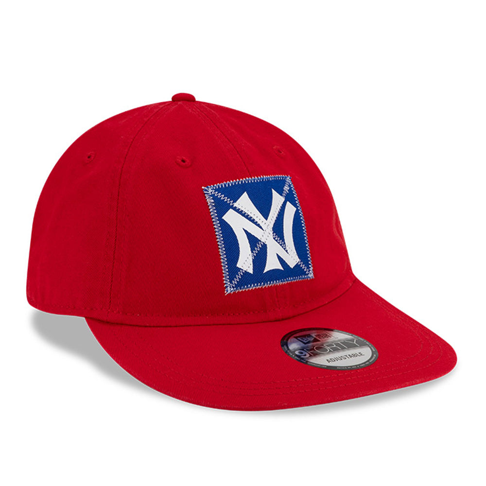 New Era x Ralph Lauren (ONLINE EXCLUSIVE) New York Yankees Red 9FORTY Long Bill Adjustable Cap