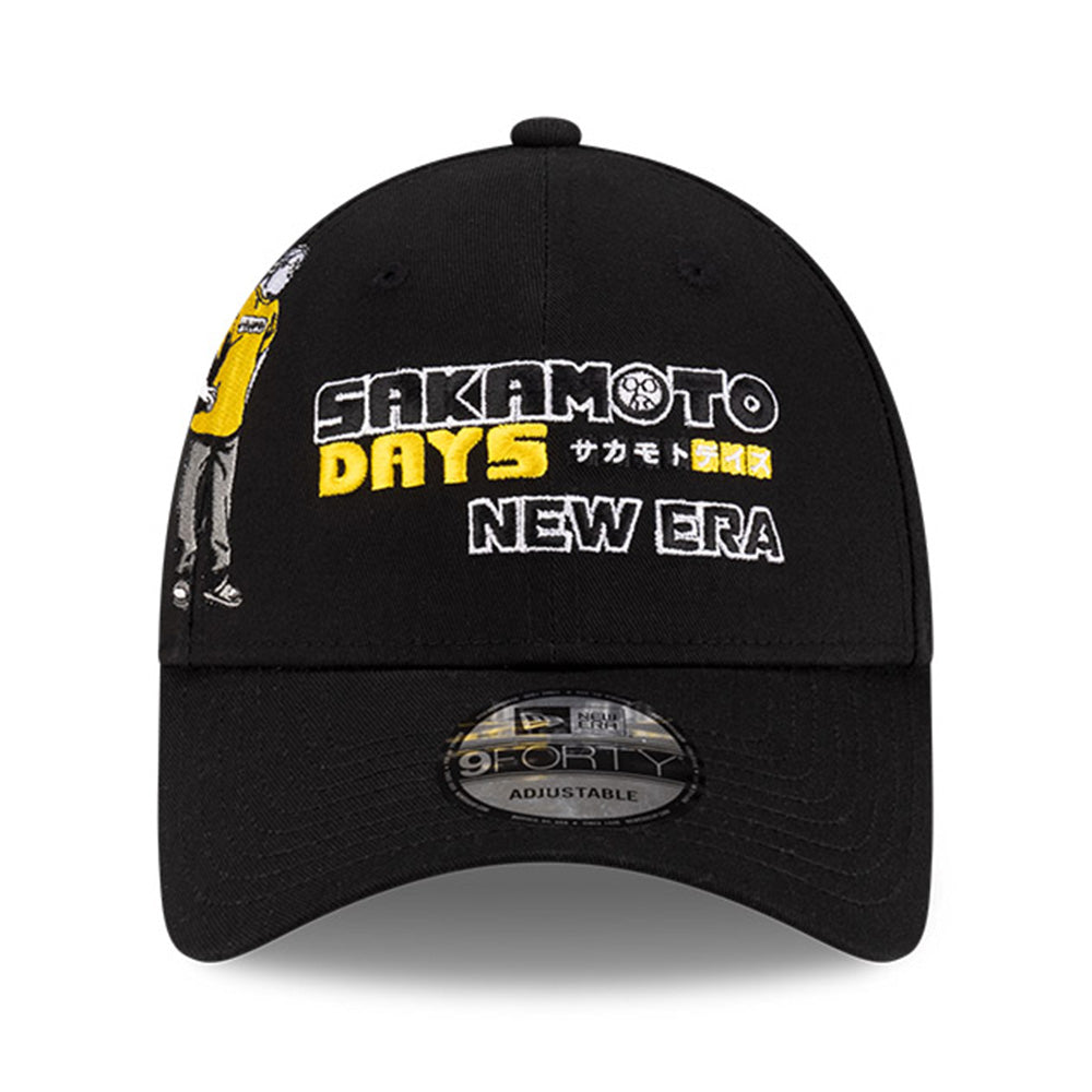 New Era x Sakamoto Days Assassin Black 9FORTY Adjustable Cap