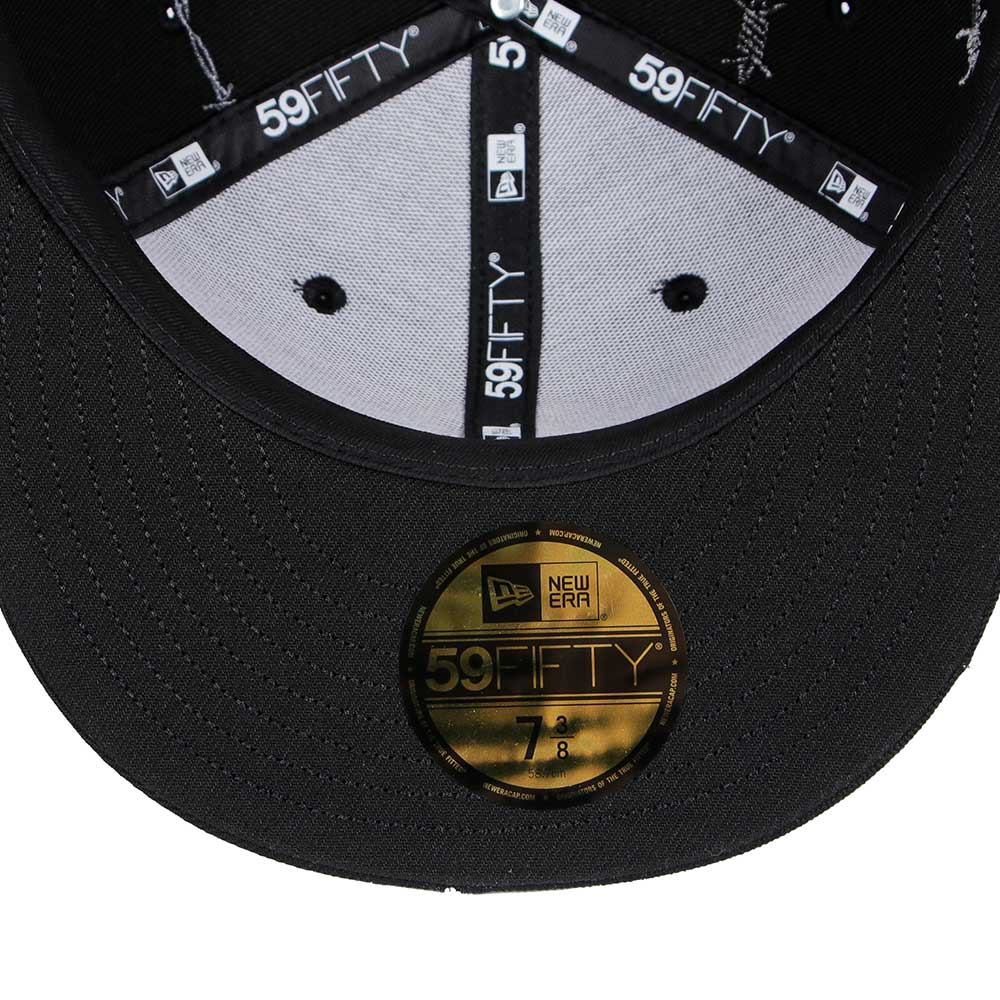 New Era Chicago White Sox Halloween Wire Black 59FIFTY Fitted Cap