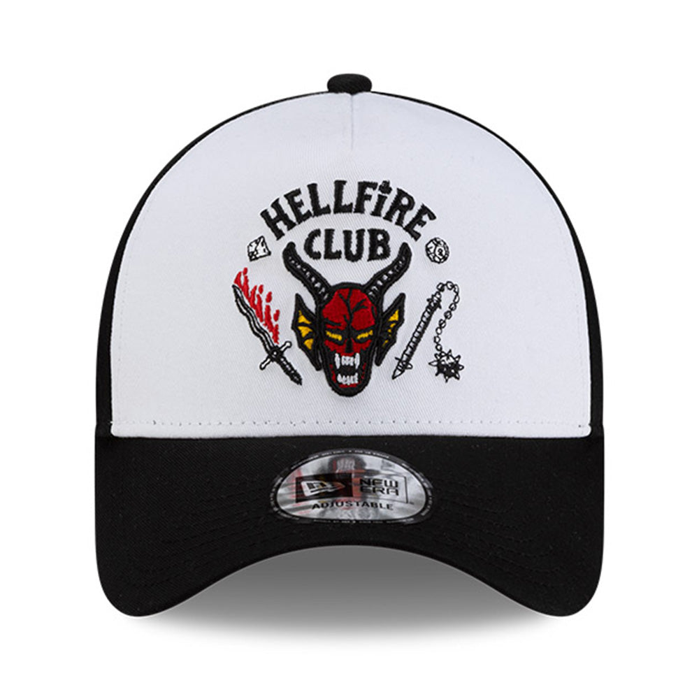 New Era x Stranger Things Graphic Black 9FORTY E-Frame Snapback Cap