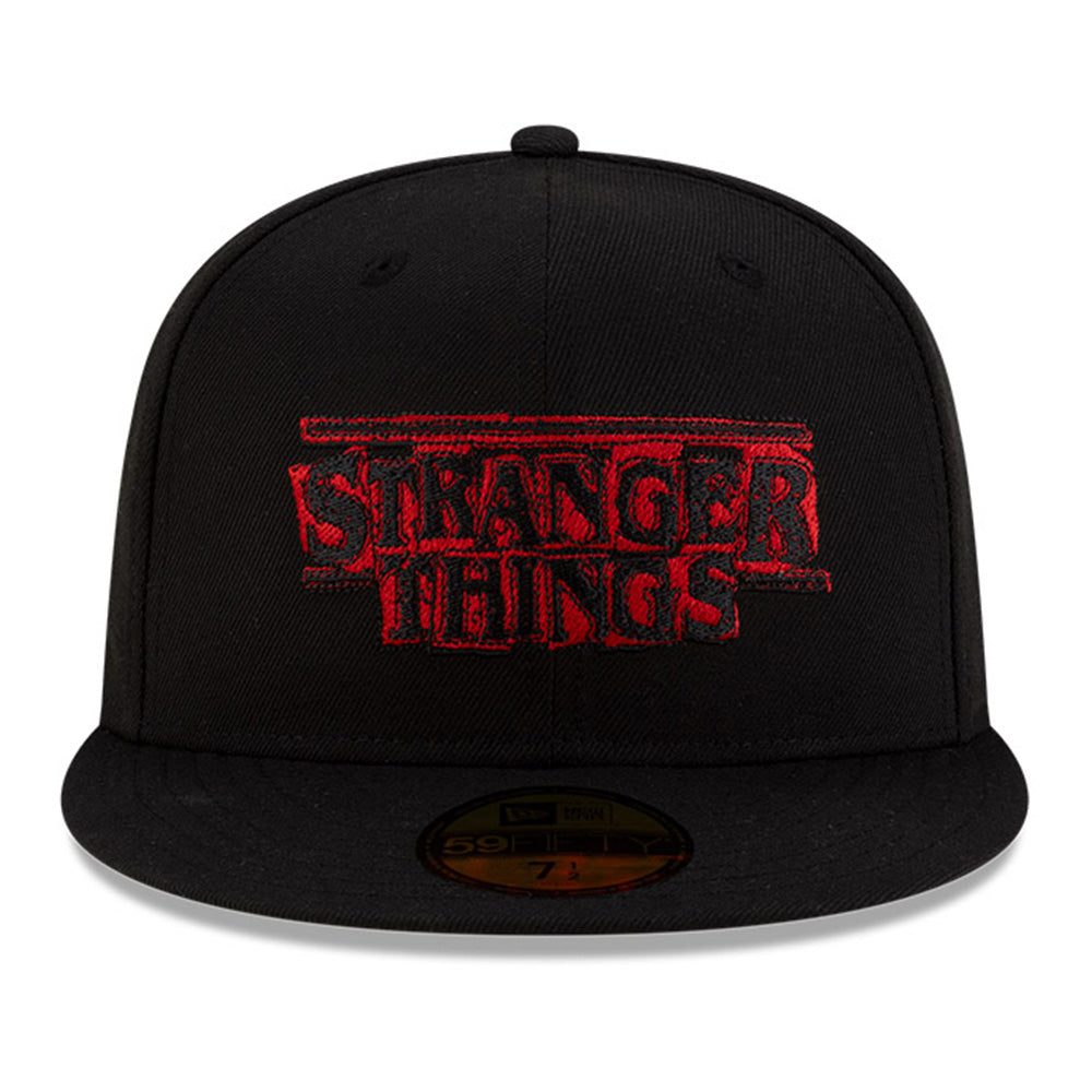 New Era x Stranger Things All Over Black 59FIFTY FItted Cap