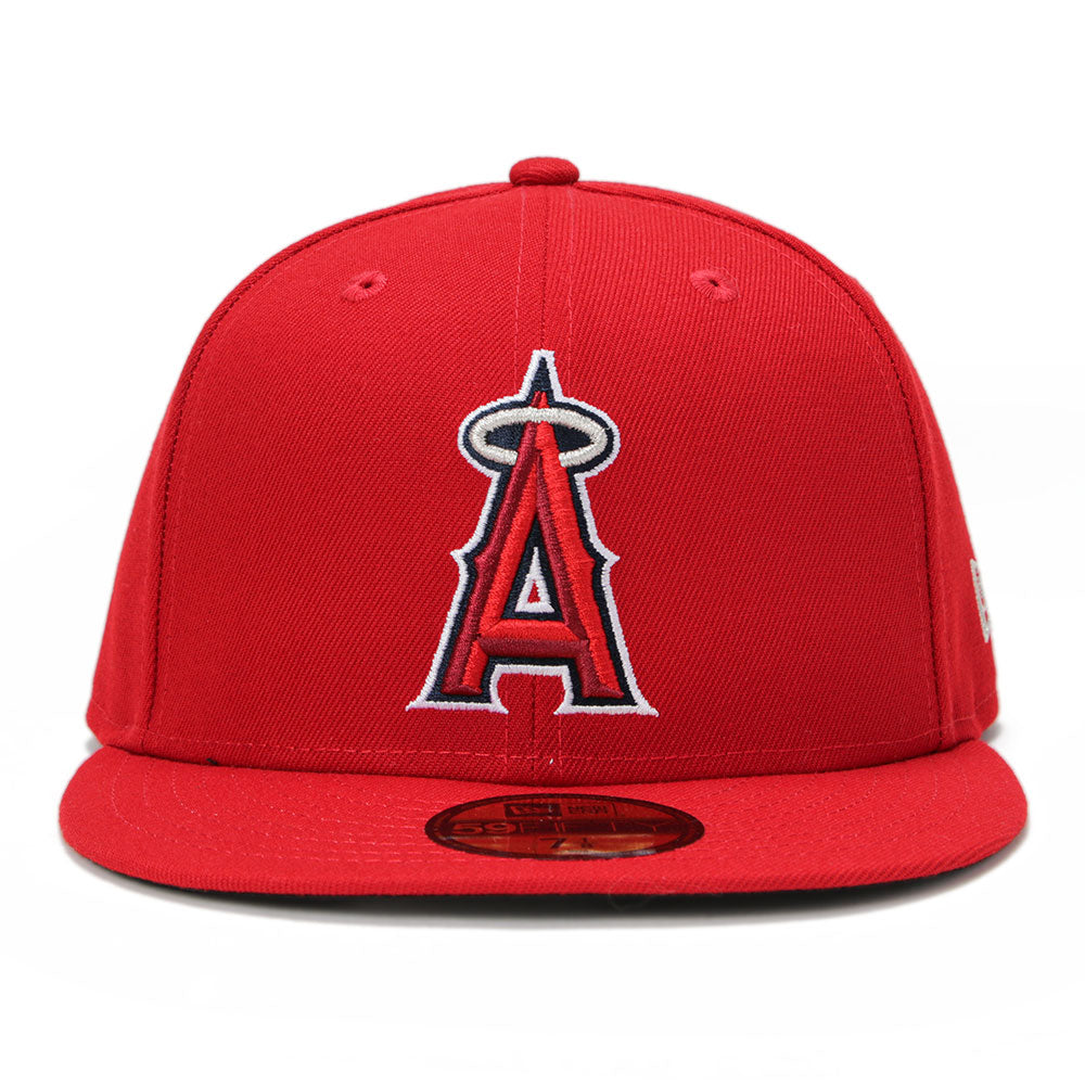 New Era Anaheim Angels MLB AC Perf GM 2018 Red 59FIFTY Fitted Cap