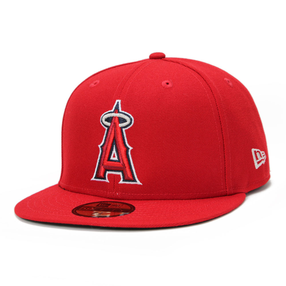 New Era Anaheim Angels MLB AC Perf GM 2018 Red 59FIFTY Fitted Cap