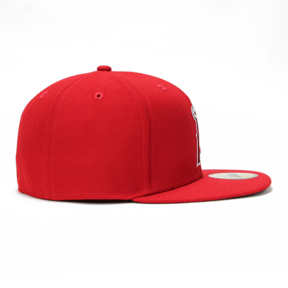 New Era Anaheim Angels MLB AC Perf GM 2018 Red 59FIFTY Fitted Cap