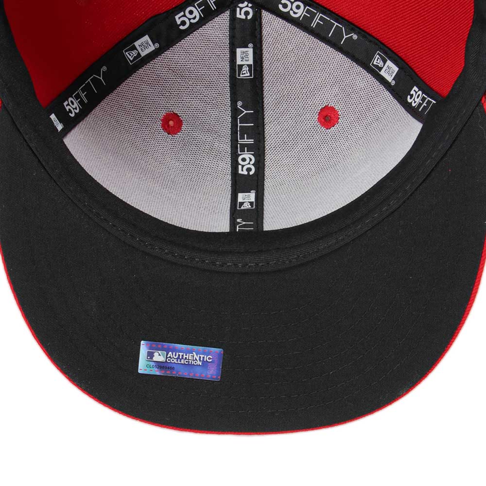 New Era Anaheim Angels MLB AC Perf GM 2018 Red 59FIFTY Fitted Cap