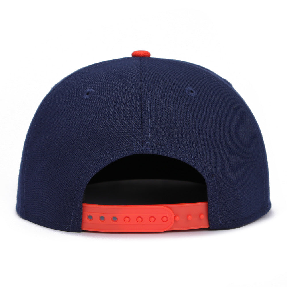 New Era Oaklahoma City Thunder OTC Oceanside Blue Orange 9FIFTY Snapback Cap