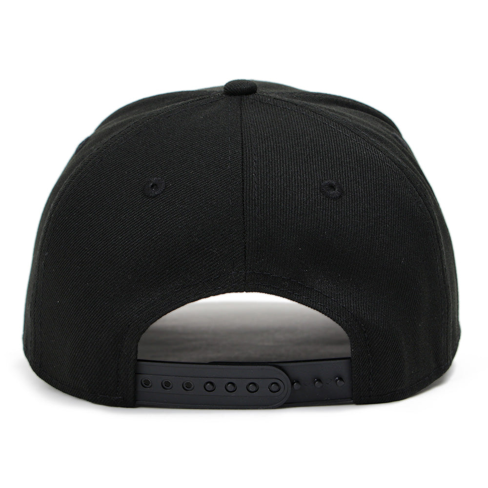 New Era Los Angeles Dodgers UPSIDE DOWN Black 9FORTY A-Frame Snapback Cap