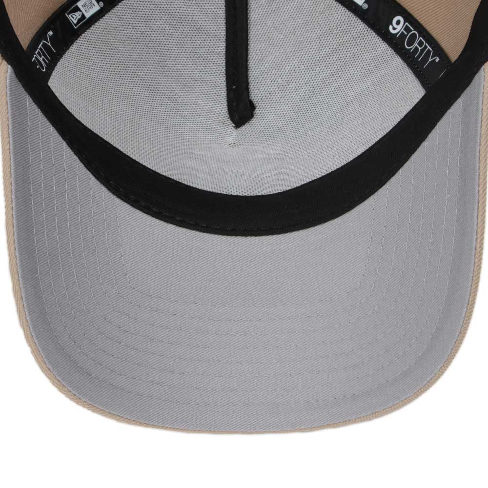 New Era Los Angeles Dodgers UPSIDE DOWN Camel 9FORTY A-Frame Snapback Cap