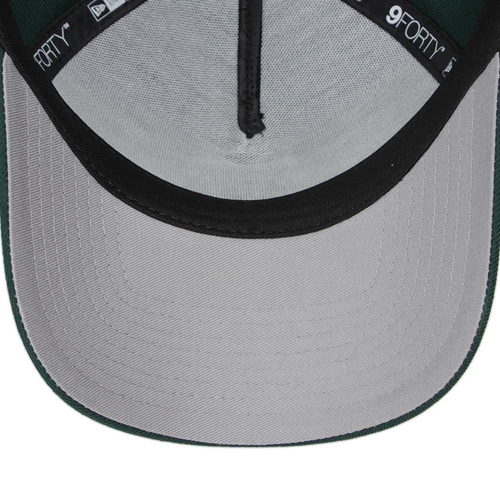 New Era Los Angeles Dodgers UPSIDE DOWN Dark Green 9FORTY A-Frame Snapback Cap