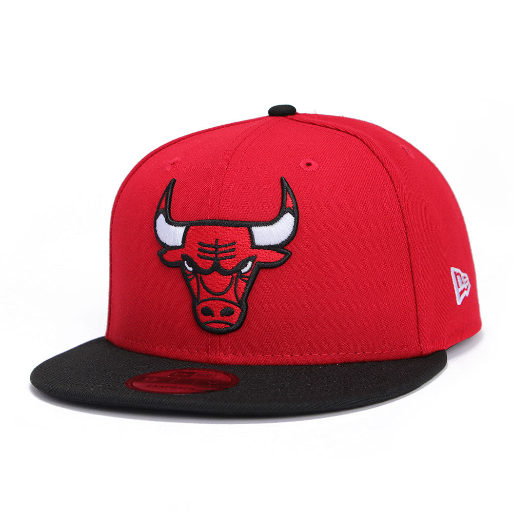 New Era Chicago Bulls OTC Scarlet Black 9FIFTY Snapback Cap