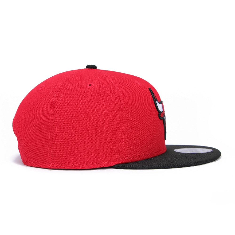 New Era Chicago Bulls OTC Scarlet Black 9FIFTY Snapback Cap