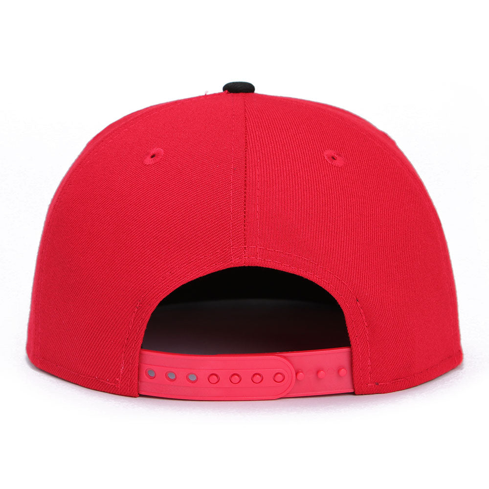 New Era Chicago Bulls OTC Scarlet Black 9FIFTY Snapback Cap