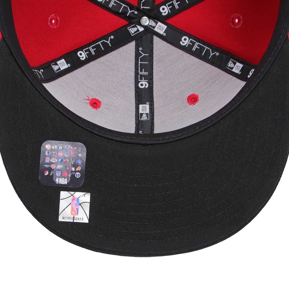 New Era Chicago Bulls OTC Scarlet Black 9FIFTY Snapback Cap