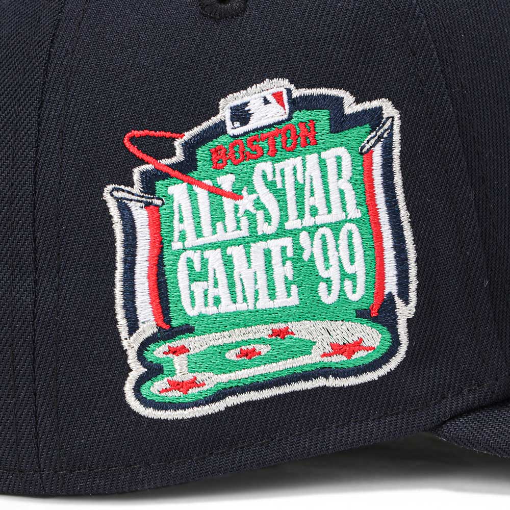 New Era Boston Red Sox Upside Down Navy 9FORTY A-Frame Snapback Cap