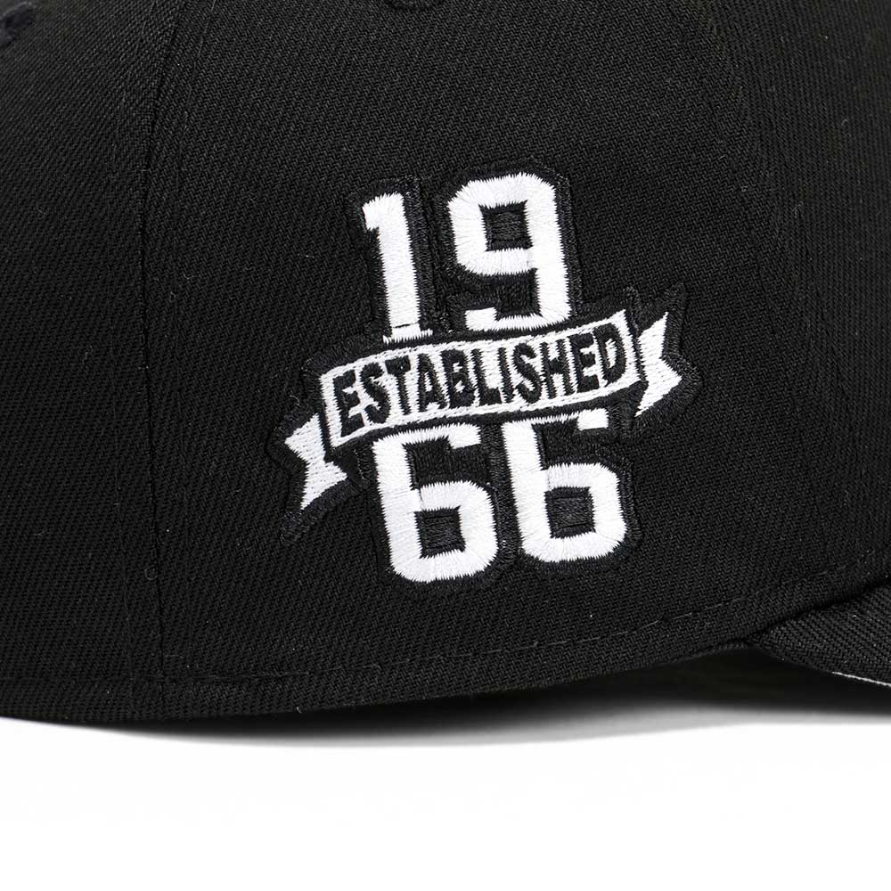 New Era Chicago Bulls Upside Down Black 9FORTY A-Frame Snapback Cap