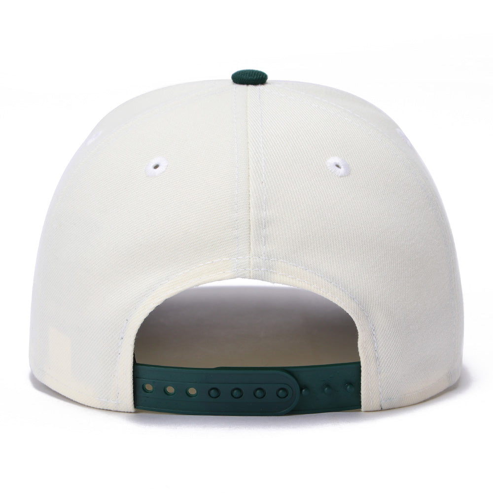 New Era Los Angeles Dodgers Upside Down Dark Green 9FORTY A-Frame Snapback Cap