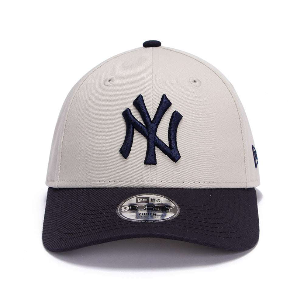New Era New York Yankees Stone Navy Youth 9FORTY Adjustable Cap
