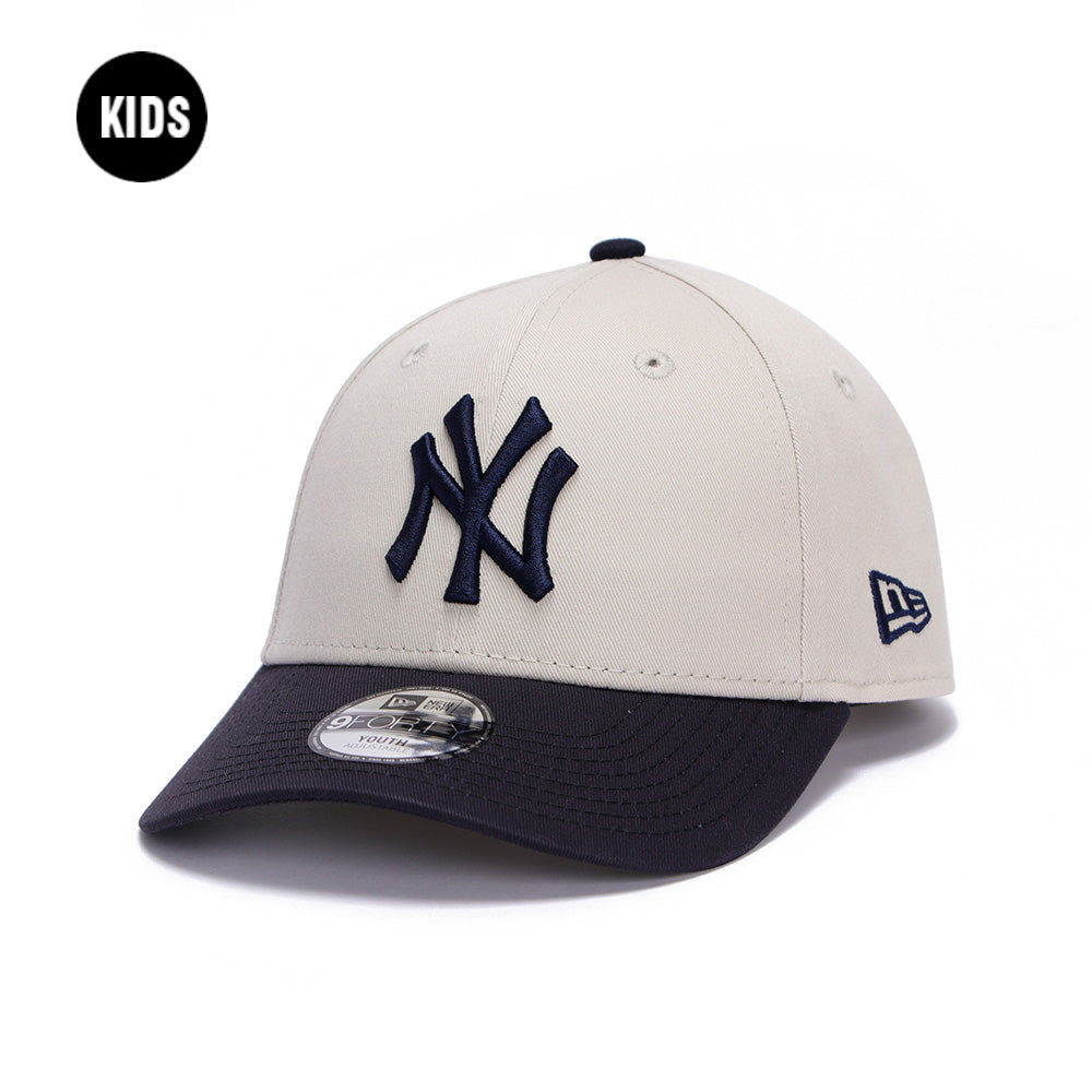 New Era New York Yankees Stone Navy Youth 9FORTY Adjustable Cap