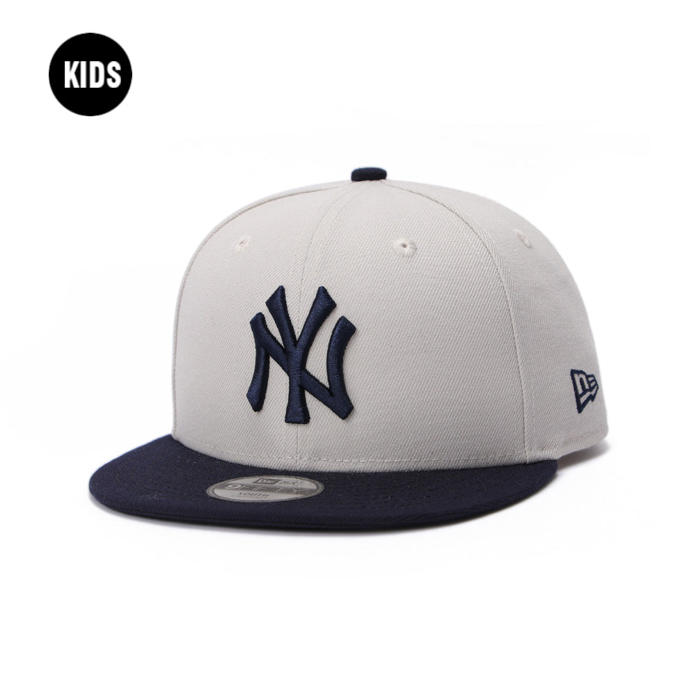 New Era New York Yankees Essential Stone Navy 9FIFTY Youth Snapback Cap