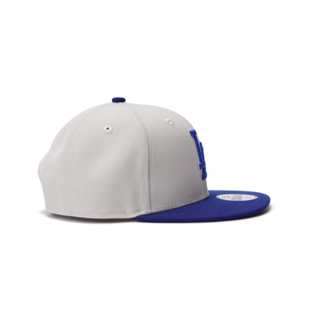 New Era Los Angeles Dodgers Essential Stone Blue 9FIFTY Youth Snapback Cap