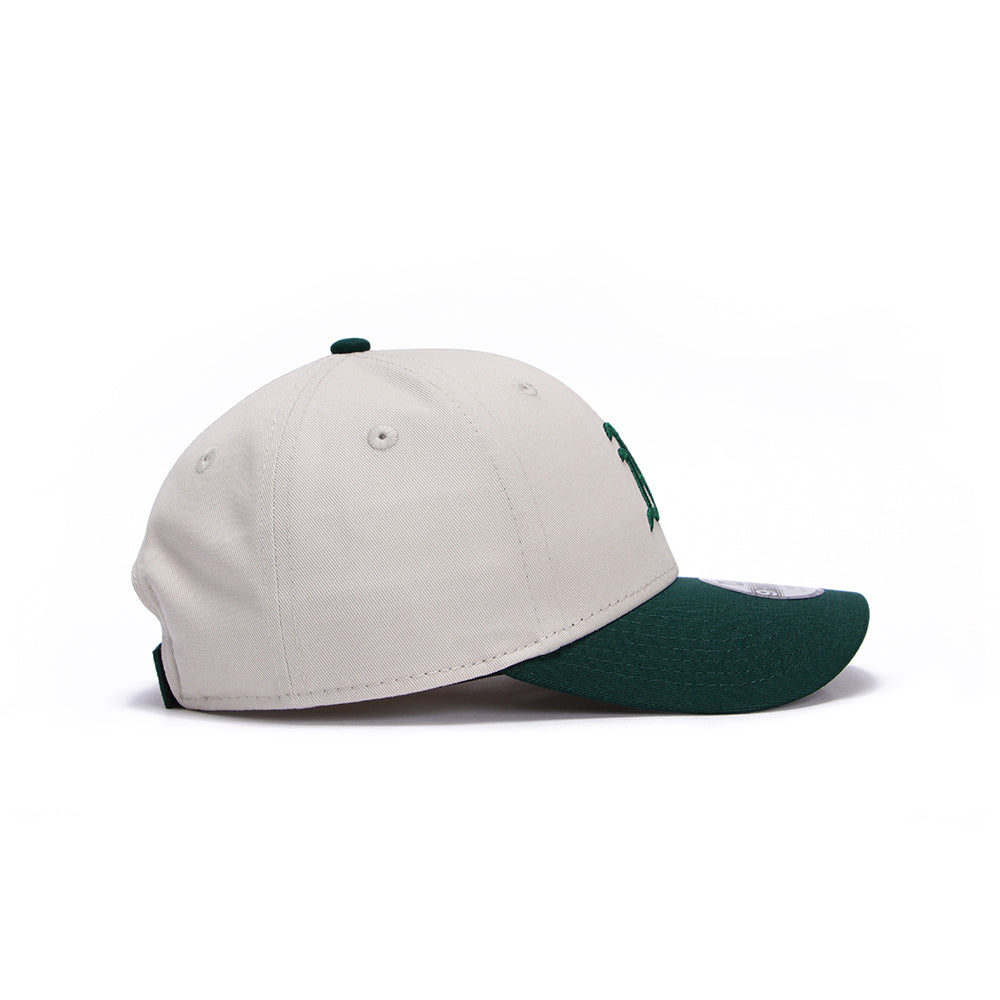 New Era Oakland Athletics Stone Dark Green Youth 9FORTY Adjustable Cap