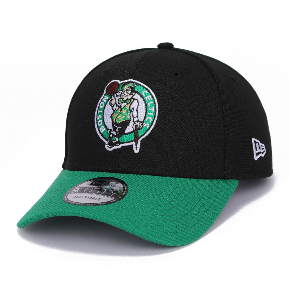 New Era Boston Celtics OTC Black Green 9FORTY Adjustable Cap