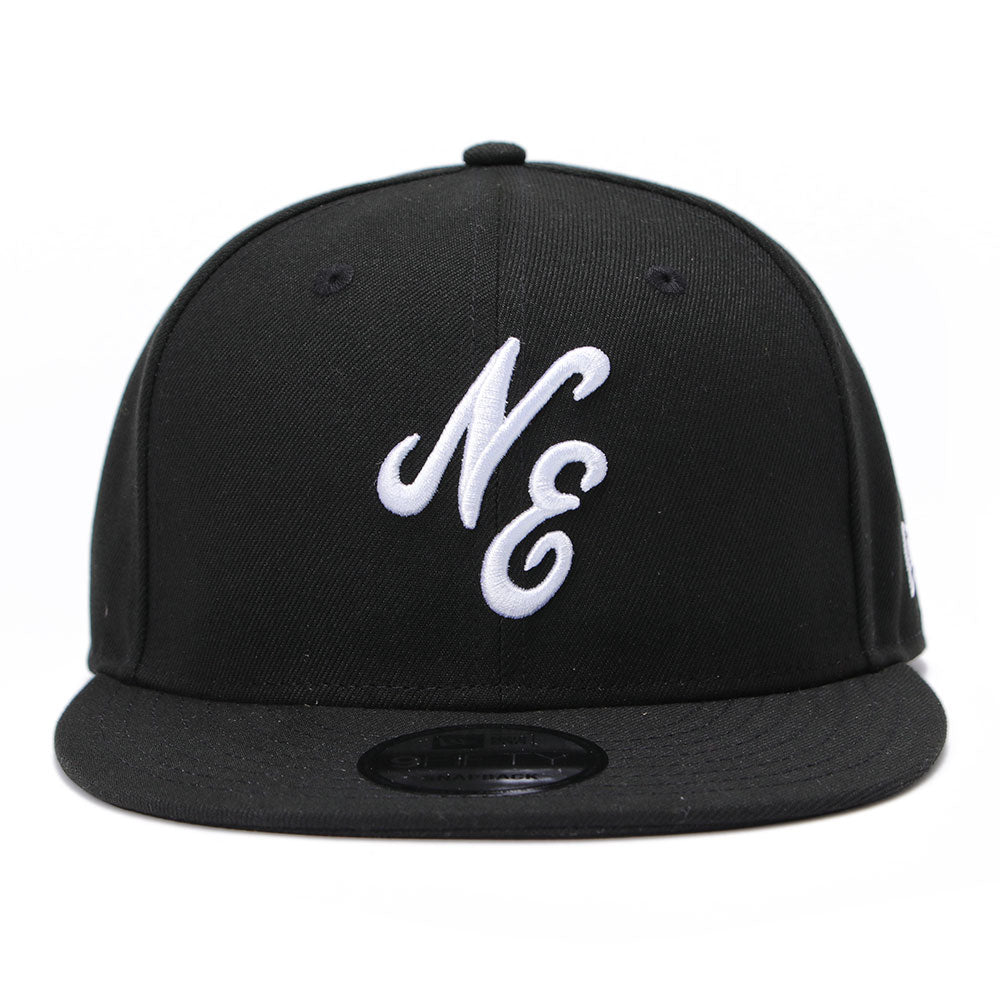 New Era Script Black 9FIFTY Snapback Cap