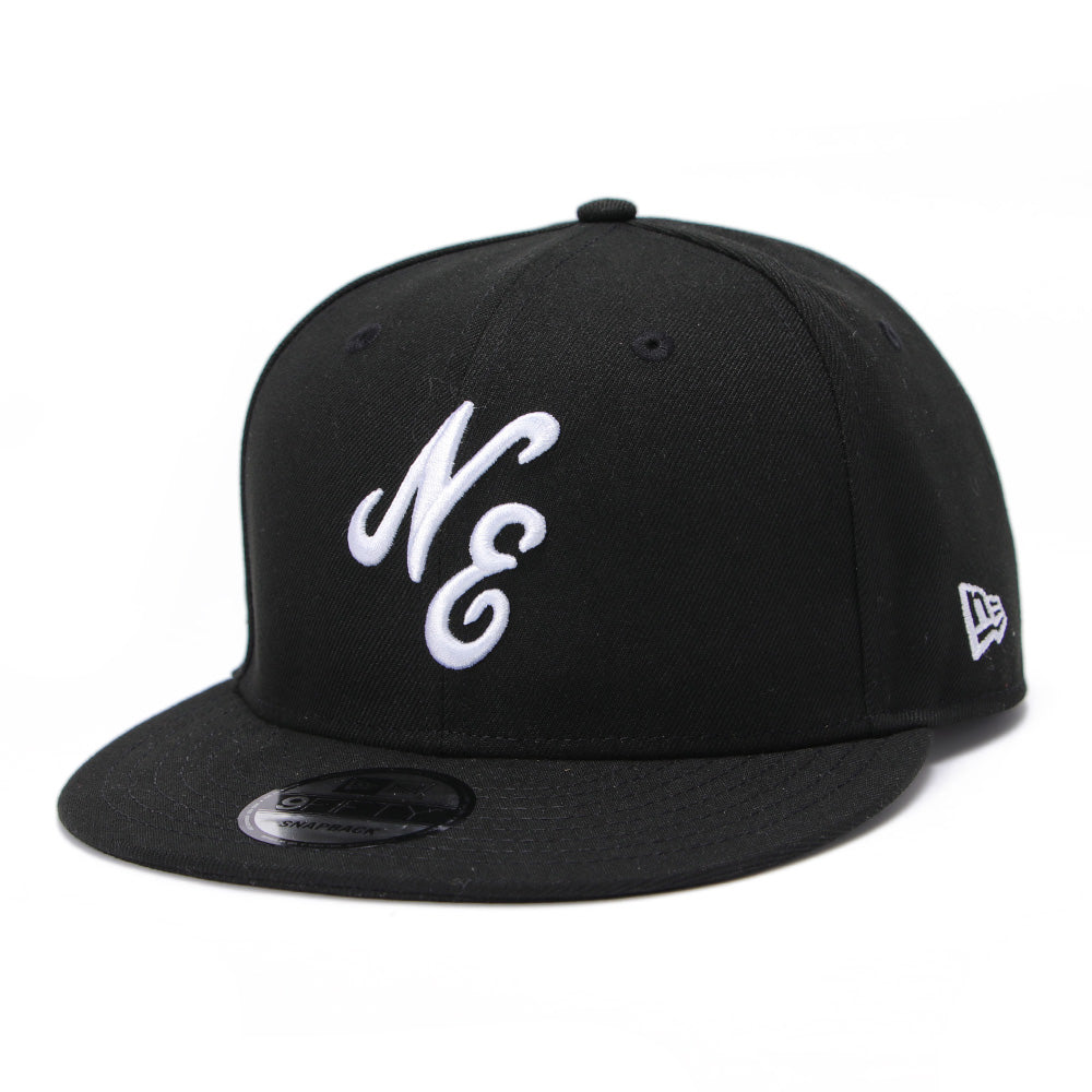 New Era Script Black 9FIFTY Snapback Cap