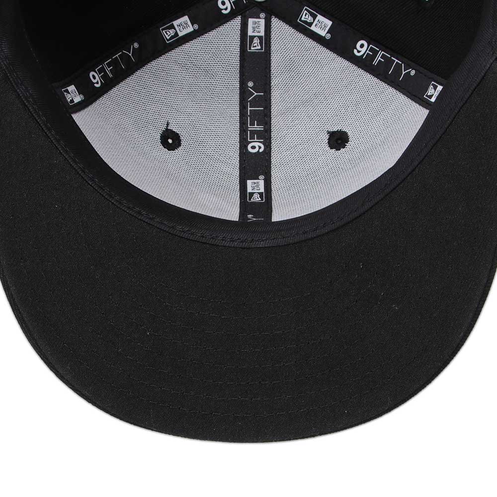 New Era Script Black 9FIFTY Snapback Cap