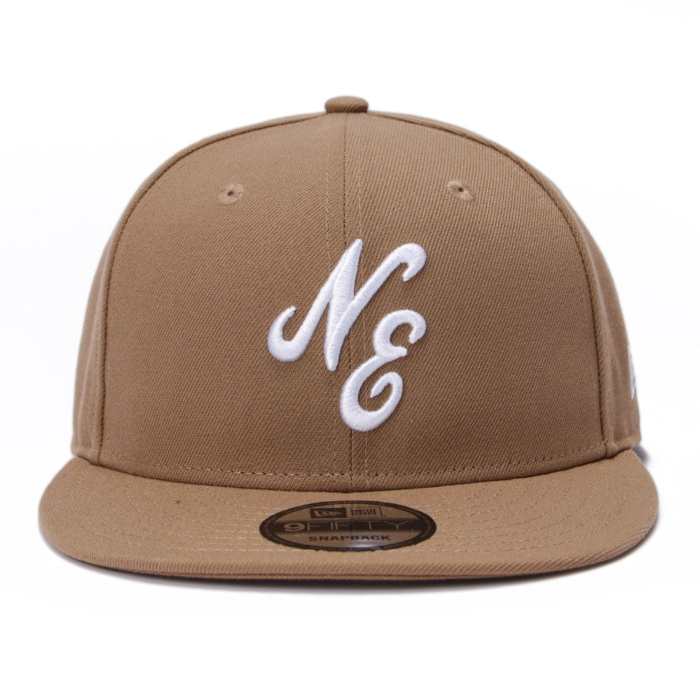 New Era Script Khaki 9FIFTY Snapback Cap