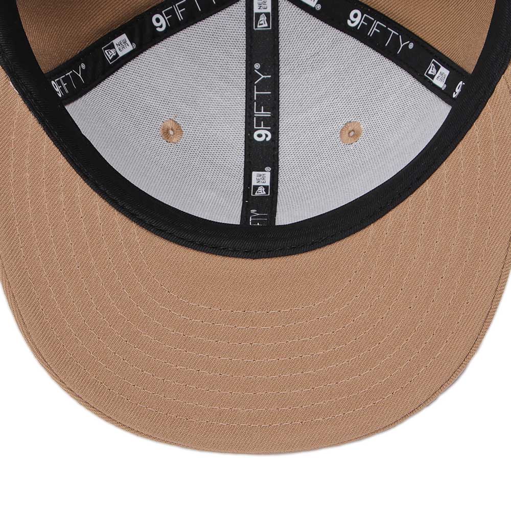 New Era Script Khaki 9FIFTY Snapback Cap