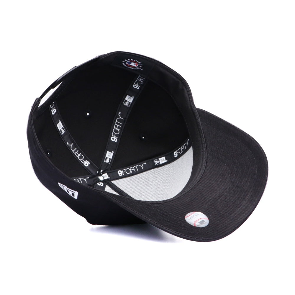 New York Yankees MLB Black 9FORTY K-Frame Snapback Cap